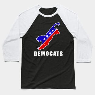 Democats Nasty Woman Vote 2020 Baseball T-Shirt